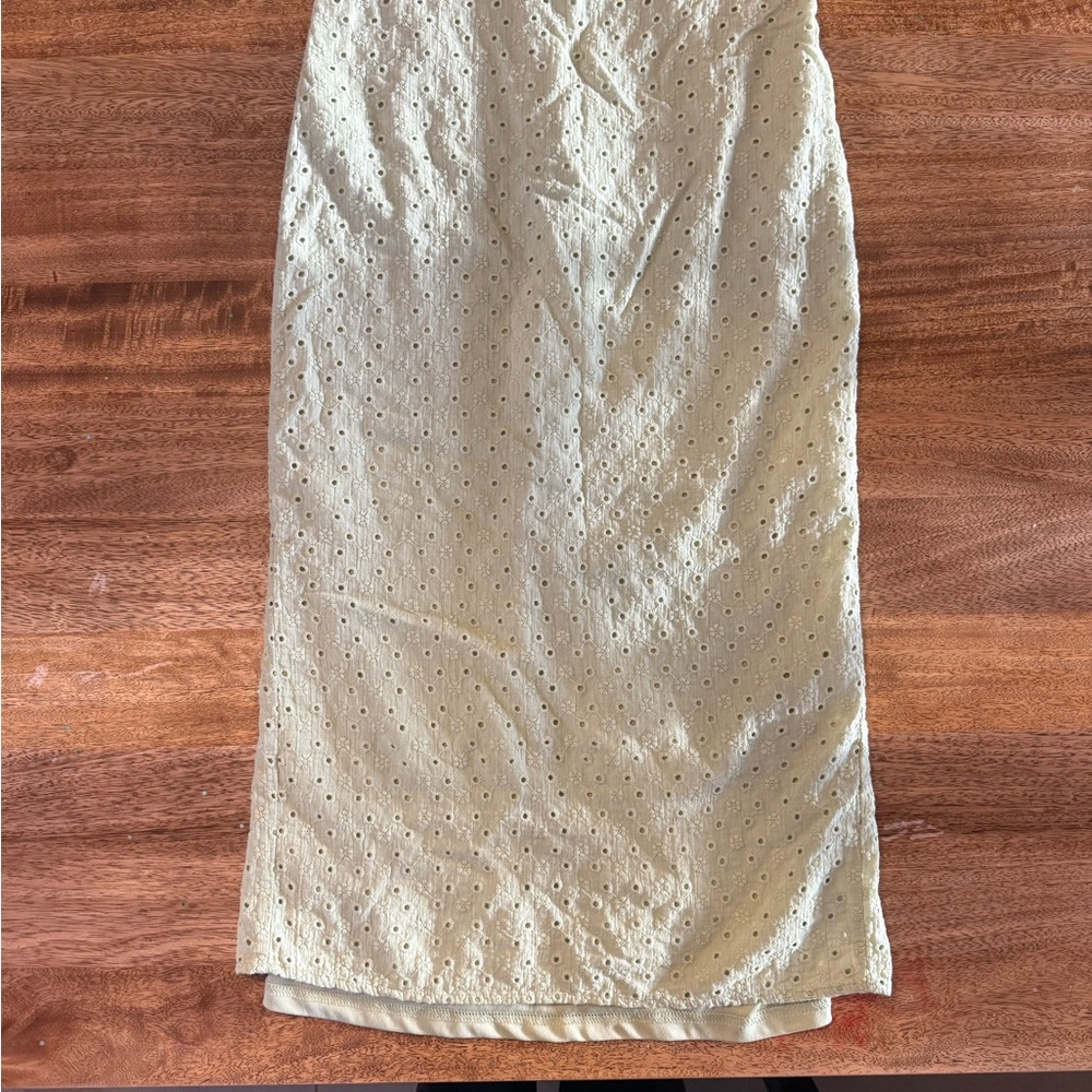 Altars state light green Eyelet Skirt
